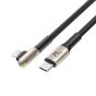 TRUSMI CA48-11 27W Type C to iPhone Angled LED Zinc Alloy Braided Cable