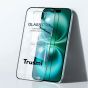 TRUSMI 3D Transparent Tempered Glass Screen Protector for iPhone X/XS/11 Pro - 10-Pack