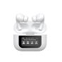 TRUSMI Semi-In-ear multifunctional wireless Headphones with LED screen White