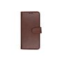 TRUSMI iPhone 12 Pro Max Cowhide Leather Wallet Case with Card Slot Dark Brown