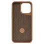 Brilliance LUX iPhone 15 Pro Max 360° Rotating Magnetic Metal Bracket Carbon Fiber Pattern Matte PC+TPU Phone case Gold