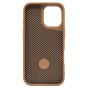 Brilliance LUX iPhone 16 360° Rotating Magnetic Metal Bracket Carbon Fiber Pattern Matte PC+TPU Phone case Gold