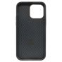 Brilliance LUX iPhone 14 Pro Max 360° Rotating Magnetic Metal Bracket Carbon Fiber Pattern Matte PC+TPU Phone case Black