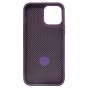 Brilliance LUX iPhone 13 Pro Max 360° Rotating Magnetic Metal Bracket Carbon Fiber Pattern Matte PC+TPU Phone case Purple