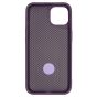 Brilliance LUX iPhone 13 360° Rotating Magnetic Metal Bracket Carbon Fiber Pattern Matte PC+TPU Phone case Purple