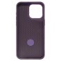 Brilliance LUX iPhone 15 Pro Max 360° Rotating Magnetic Metal Bracket Carbon Fiber Pattern Matte PC+TPU Phone case Purple