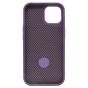 Brilliance LUX iPhone 15 360° Rotating Magnetic Metal Bracket Carbon Fiber Pattern Matte PC+TPU Phone case Purple