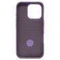 Brilliance LUX iPhone 16 Pro 360° Rotating Magnetic Metal Bracket Carbon Fiber Pattern Matte PC+TPU Phone case Purple