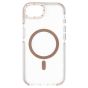 Brilliance LUX iPhone 16E Clear Magnetic Hybrid TPU + Acrylic Phone Case Brown