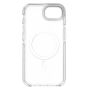 Brilliance LUX iPhone 16E Clear Magnetic Hybrid TPU + Acrylic Phone Case Gray