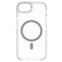 Brilliance LUX iPhone 16E Clear Magnetic Hybrid TPU + Acrylic Phone Case Gray