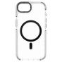 Brilliance LUX iPhone 16E Clear Magnetic Hybrid TPU + Acrylic Phone Case Black