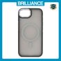 Brilliance LUX iPhone 16E Silicone-Feel Magnetic Hybrid TPU + PC Phone Case Gray