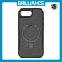 Brilliance LUX iPhone 16E TPU+PC Magnetic Airbag Anti-fall Phone Case Black