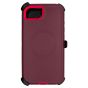 Brilliance HEAVY DUTY iPhone 16E (Pro Series) + Magnetic Case Dark Red