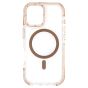 Brilliance LUX iPhone 17 Clear Magnetic Hybrid TPU + Acrylic Phone Case Brown
