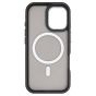 Brilliance LUX iPhone 17 Silicone-Feel Magnetic Hybrid TPU + PC Phone Case Gray