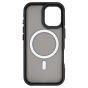 Brilliance LUX iPhone 17 Silicone-Feel Magnetic Hybrid TPU + PC Phone Case Black