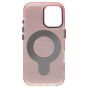 Brilliance LUX iPhone 17 Glitter Sparkle Magnetic Clear TPU + Acrylic with Kickstand Phone Case Pink