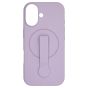 Brilliance LUX iPhone 17 Silicone with BackSide 360Â° Rotating Wrist Strap Magnetic Phone Case Purple