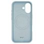 Brilliance LUX iPhone 17 Silicone with BackSide 360Â° Rotating Wrist Strap Magnetic Phone Case Sky Blue