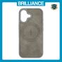 Brilliance LUX iPhone 17 Matte Magnetic TPU+PC+PU leather Phone Case Gray
