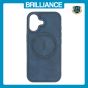 Brilliance LUX iPhone 17 Matte Magnetic TPU+PC+PU leather Phone Case Royal Blue