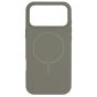 Brilliance LUX iPhone 17 Magnetic Solid Silicone with Open-Area Camera Cutout Phone Case Gray Titanium
