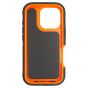 Brilliance HEAVY DUTY iPhone 17 (Pro Series) + Magnetic Case Black + Orange