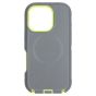 Brilliance HEAVY DUTY iPhone 17 (Pro Series) + Magnetic Case Dark Gray + Green