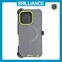 Brilliance HEAVY DUTY iPhone 17 (Pro Series) + Magnetic Case Dark Gray + Green