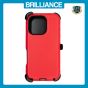 Brilliance HEAVY DUTY iPhone 17 (Pro Series) Case Red Black