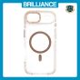 Brilliance LUX iPhone 17 Air Clear Magnetic Hybrid TPU + Acrylic Phone Case Brown