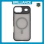 Brilliance LUX iPhone 17 Air Silicone-Feel Magnetic Hybrid TPU + PC Phone Case Gray