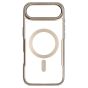 Brilliance LUX iPhone 17 Air Chrome-Plated Magnetic Clear TPU + Acrylic Phone Case Gray Titanium