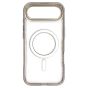Brilliance LUX iPhone 17 Air Chrome-Plated Magnetic Clear TPU + Acrylic Phone Case Gray Titanium