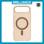 Brilliance LUX iPhone 17 Air High-Clarity Transparent Clear PC Magnetic Phone Case Gold