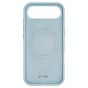 Brilliance LUX iPhone 17 Air Silicone with BackSide 360° Rotating Wrist Strap Magnetic Phone Case Sky Blue