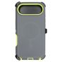 Brilliance HEAVY DUTY iPhone 17 Air (Pro Series) + Magnetic Case Dark Gray + Green