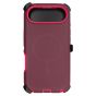 Brilliance HEAVY DUTY iPhone 17 Air (Pro Series) + Magnetic Case Dark Red