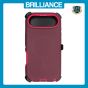 Brilliance HEAVY DUTY iPhone 17 Air (Pro Series) + Magnetic Case Dark Red