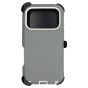 Brilliance HEAVY DUTY iPhone 17 Pro (Pro Series) Case Grey White