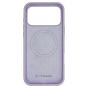 Brilliance LUX iPhone 17 Pro Max Silicone with BackSide 360Â° Rotating Wrist Strap Magnetic Phone Case Purple