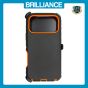 Brilliance HEAVY DUTY iPhone 17 Pro Max (Pro Series) + Magnetic Case Black + Orange