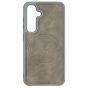 Brilliance LUX Samsung S25 Matte Magnetic TPU+PC+PU leather Phone Case Gray