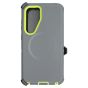 Brilliance HEAVY DUTY Samsung S25 (Pro Series) + Magnetic Case Dark Gray + Green