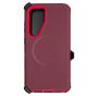 Brilliance HEAVY DUTY Samsung S25 (Pro Series) + Magnetic Case Dark Red
