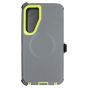 Brilliance HEAVY DUTY Samsung S25 Plus (Pro Series) + Magnetic Case Dark Gray + Green