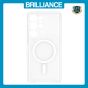 Brilliance LUX Samsung S25 Ultra High-Clarity Transparent Clear PC Magnetic Phone Case