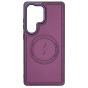 Brilliance LUX Samsung S25 Ultra Matte Magnetic TPU+PC+PU leather Phone Case Purple